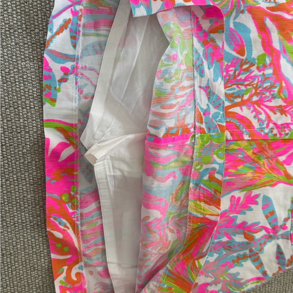 Lilly Pulitzer Floral Print Fabric